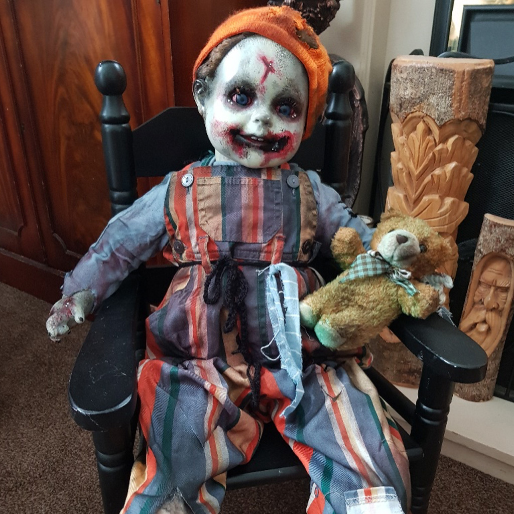 OOAK Scary Horror Doll - Zombie Zachary