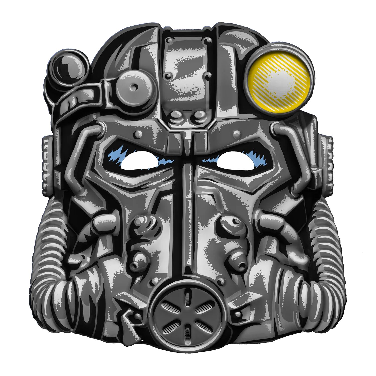 Fallout - Power Armour Helmet Retro Mask