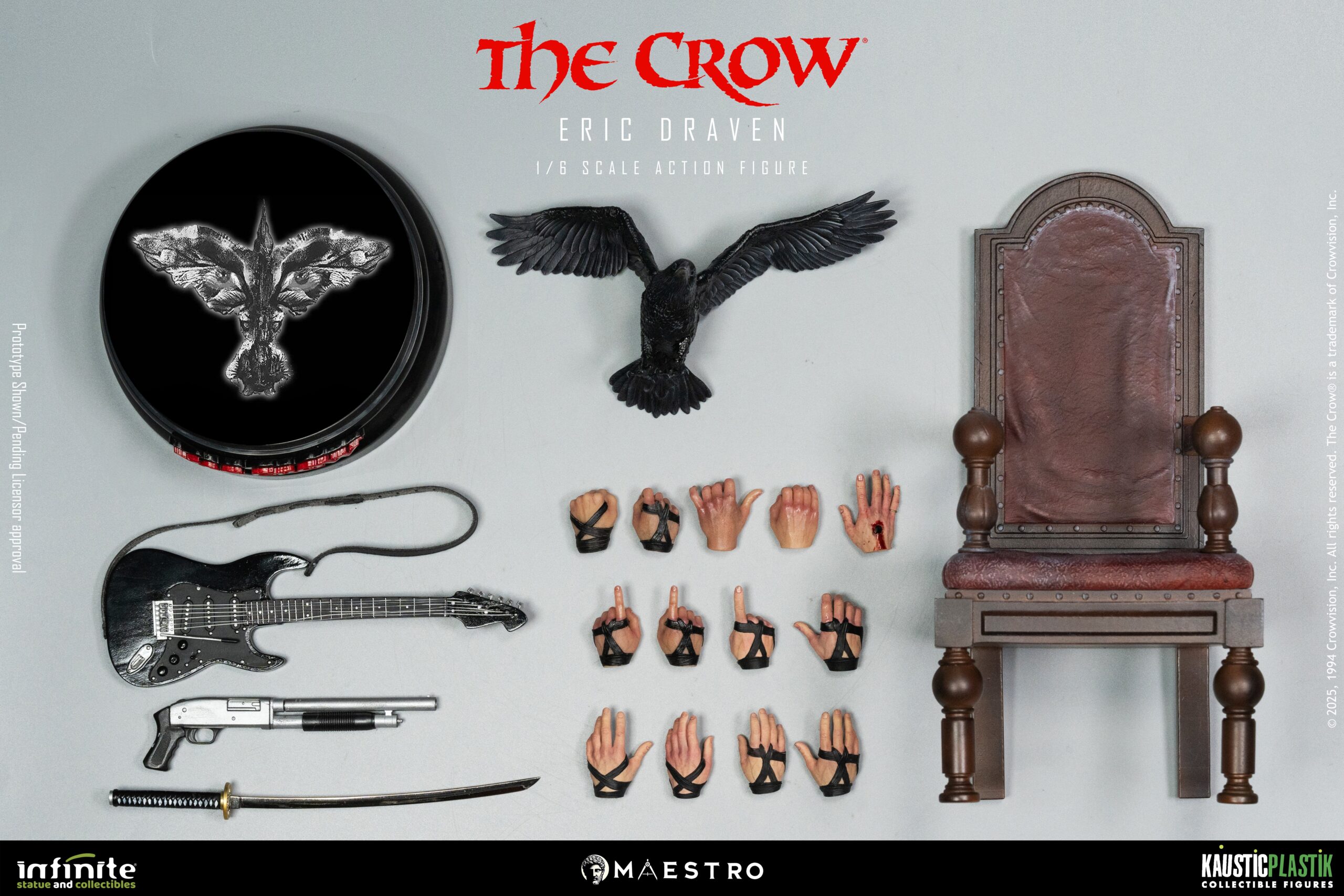 Infinite Statues The Crow - Eric Draven 1/6 Scale Action Figure Standard Edition
