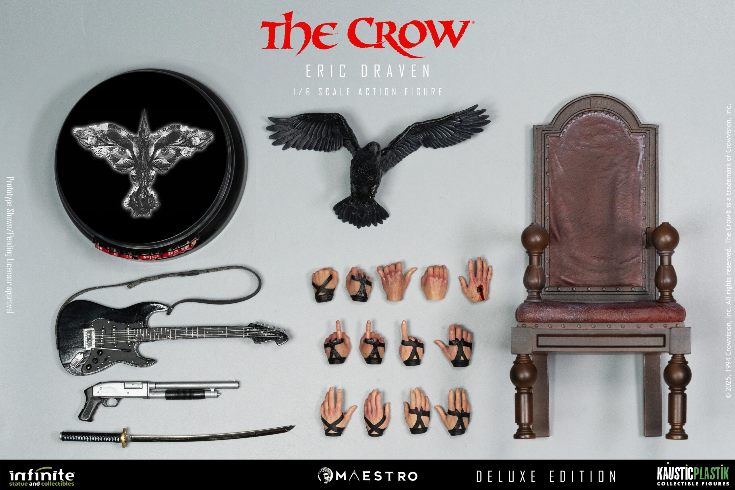 Infinite Statues The Crow - Eric Draven 1/6 Scale Action Figure Deluxe Edition