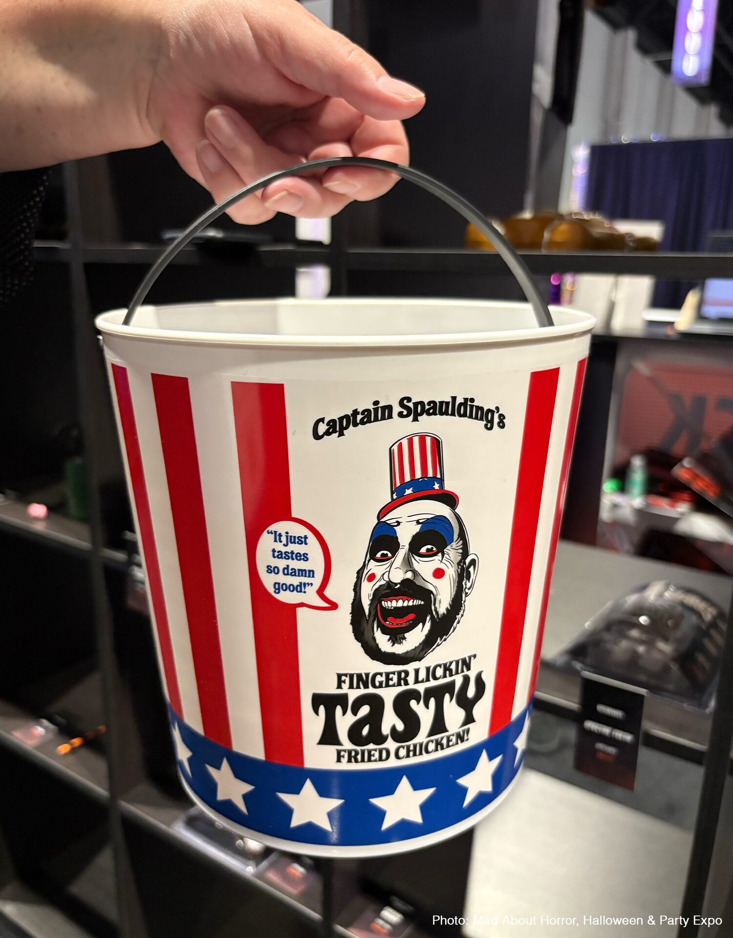 House of 1000 Corpses - Captain Spaulding Chicken Bucket Candy Pail