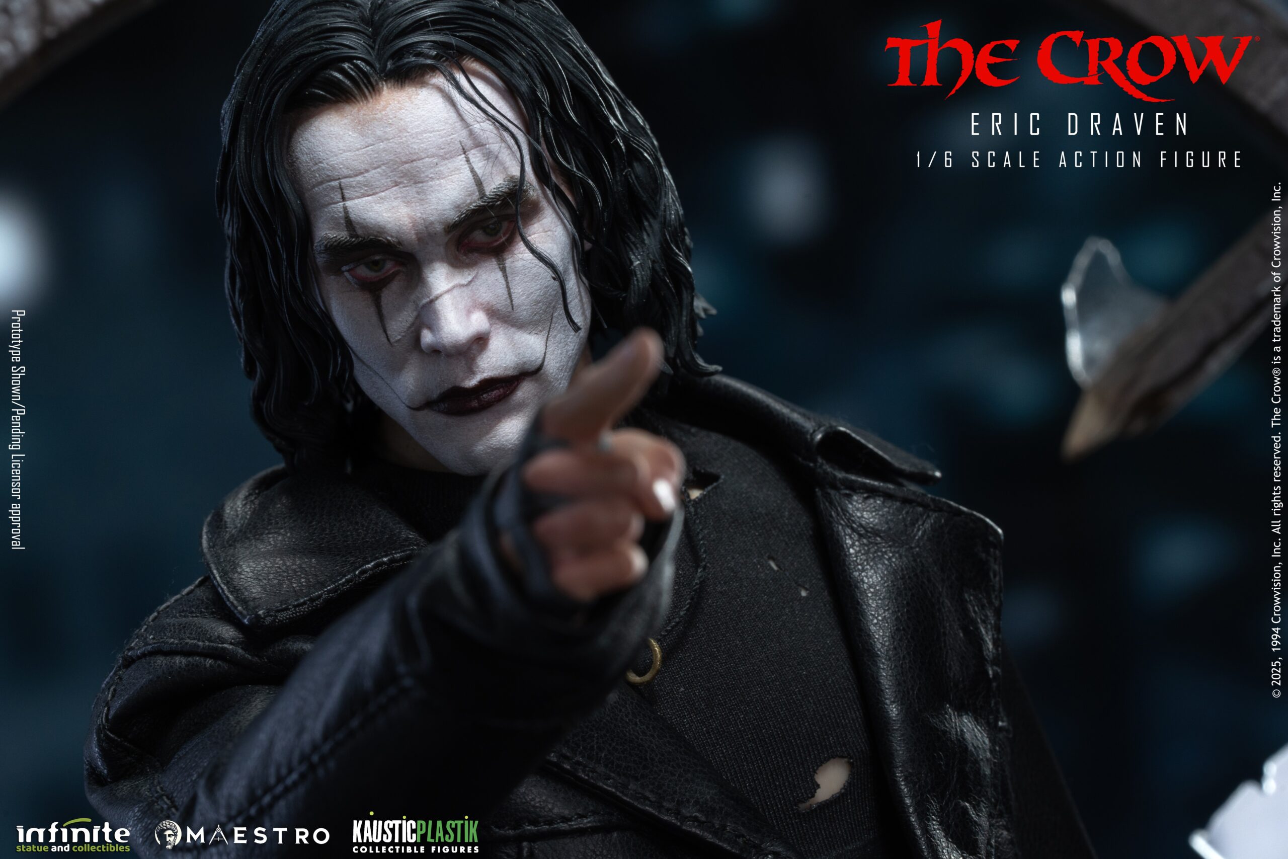 Infinite Statues The Crow - Eric Draven 1/6 Scale Action Figure Standard Edition