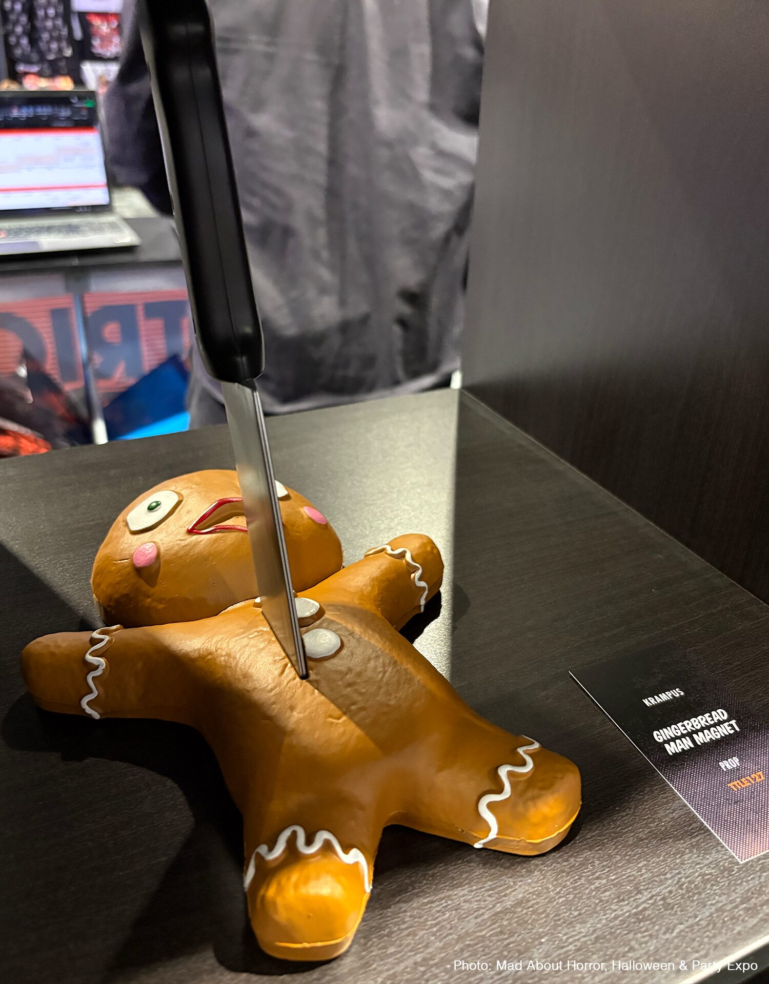 Krampus - Gingerbread Man Magnet