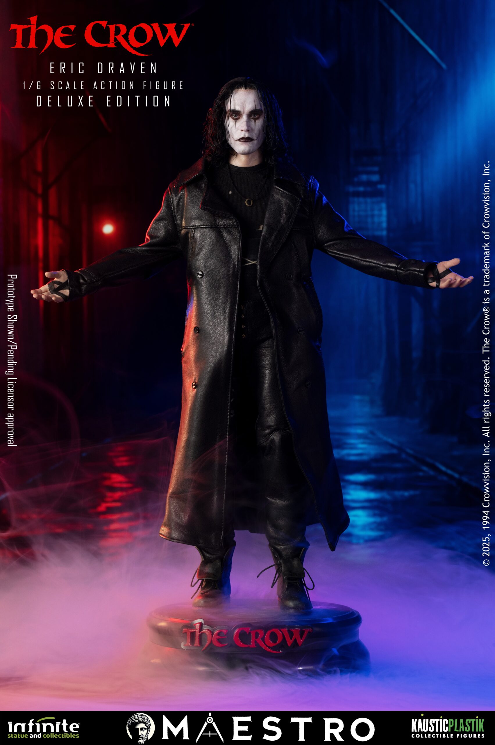 Infinite Statues The Crow - Eric Draven 1/6 Scale Action Figure Deluxe Edition