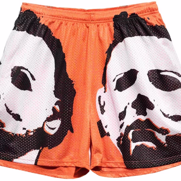 Chalk Line - Halloween Michael Myers Retro Mesh Shorts