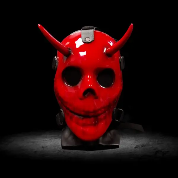 Devil Grinn Red Reaper Mask