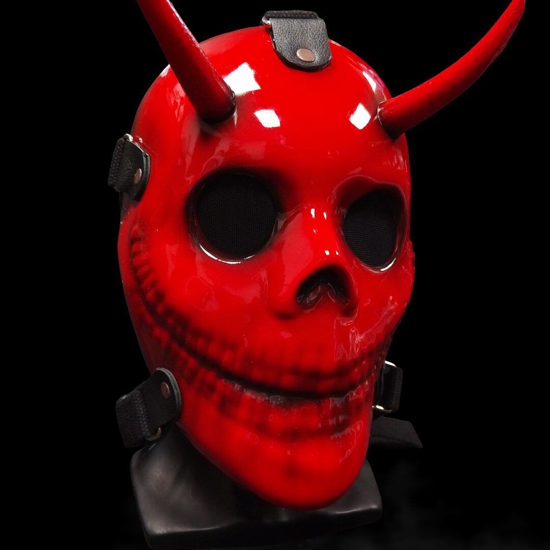 Devil Grinn Red Reaper Mask