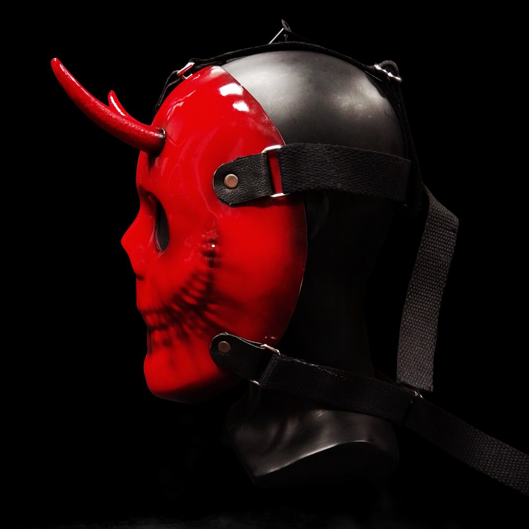 Devil Grinn Red Reaper Mask