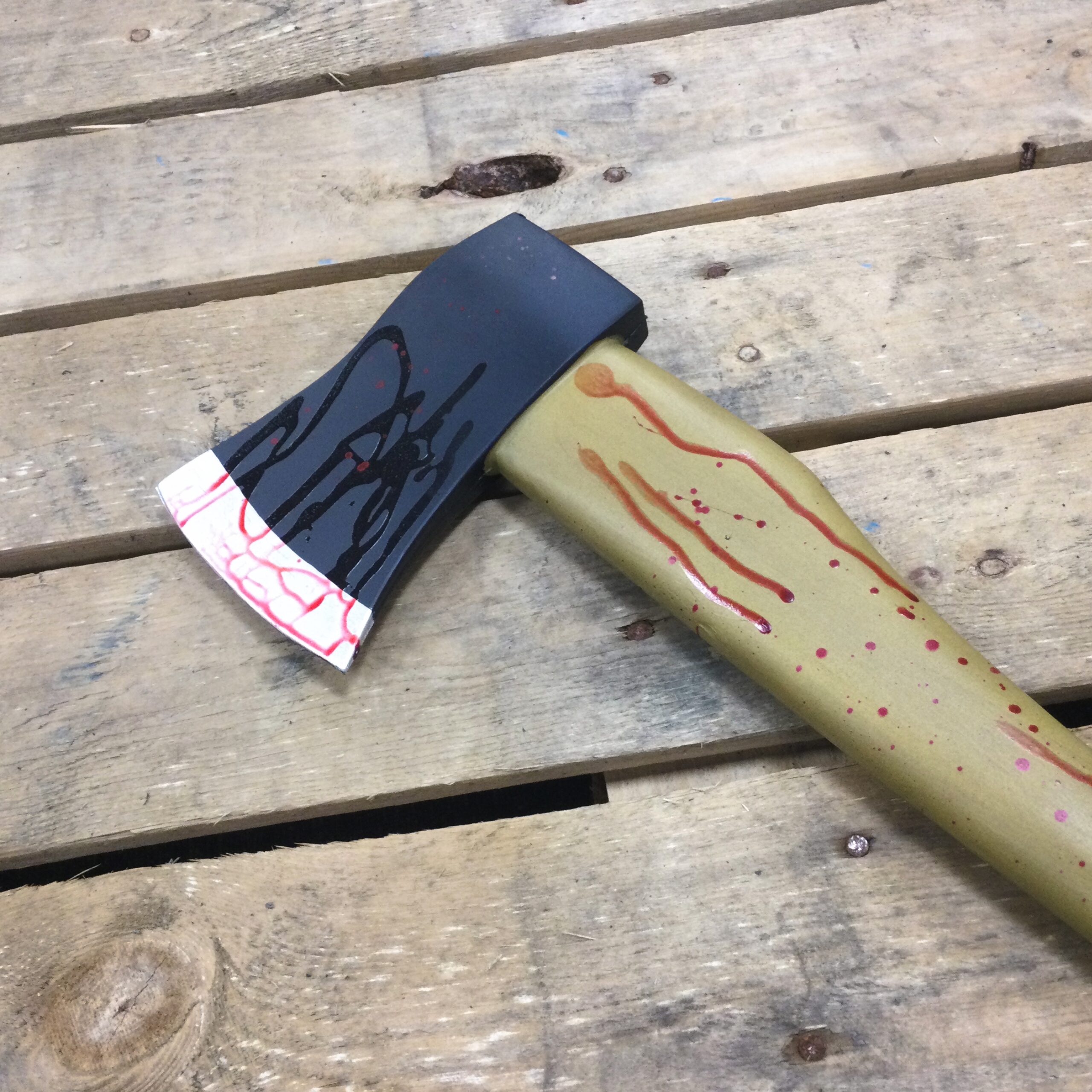Long Axe with Bloody Bandage