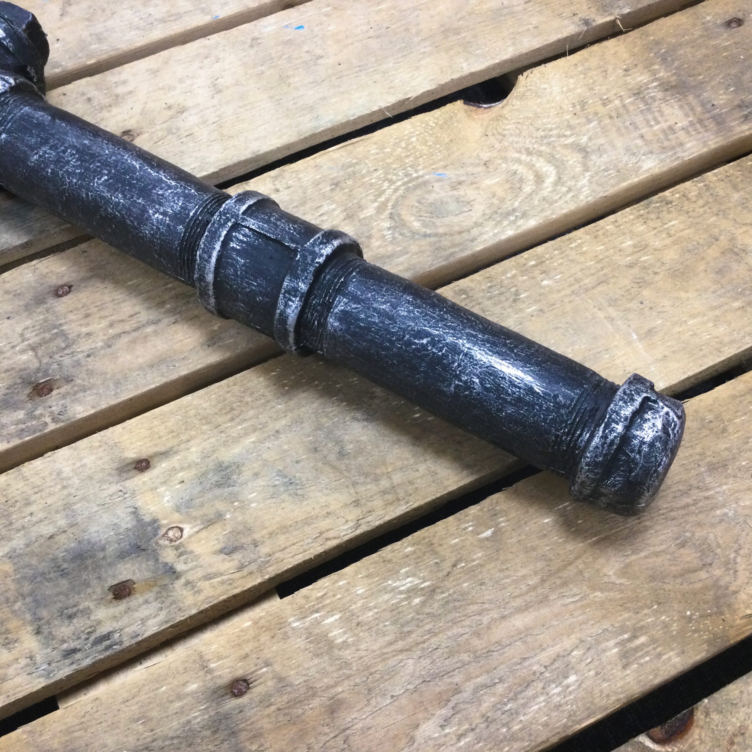 Long Metal Pipe Prop