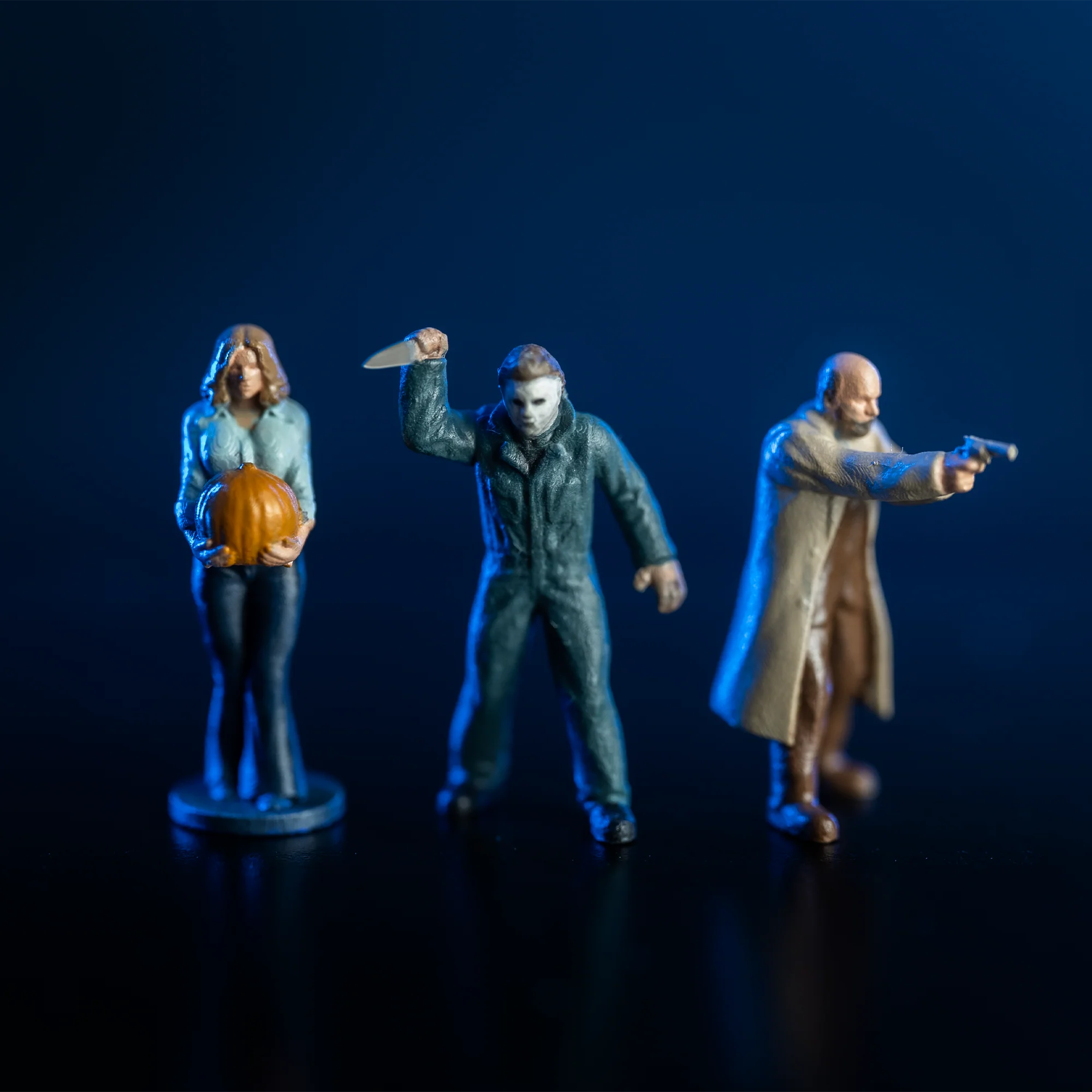 Halloween (1978) - Myers House Pumpkin Micro Maniacs Playset