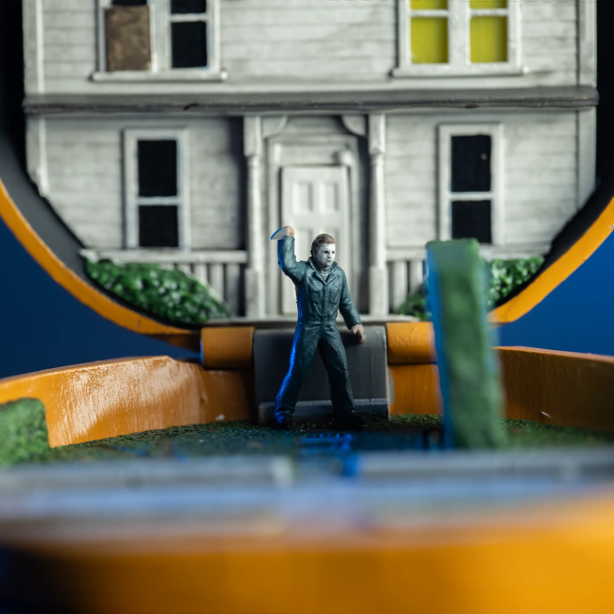 Halloween (1978) - Myers House Pumpkin Micro Maniacs Playset