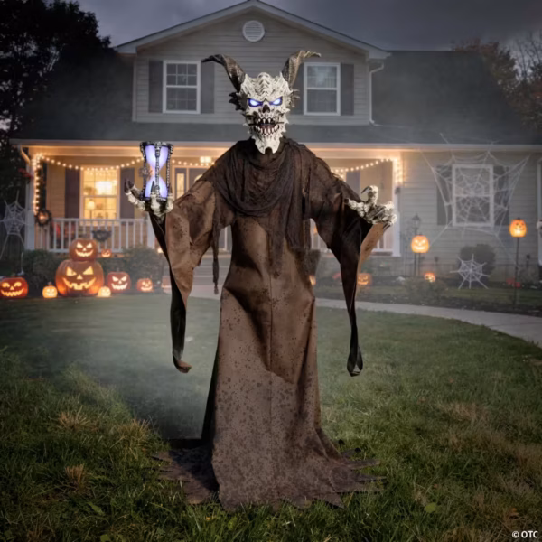 7.9 pieds Animatronique Démon du Temps Halloween