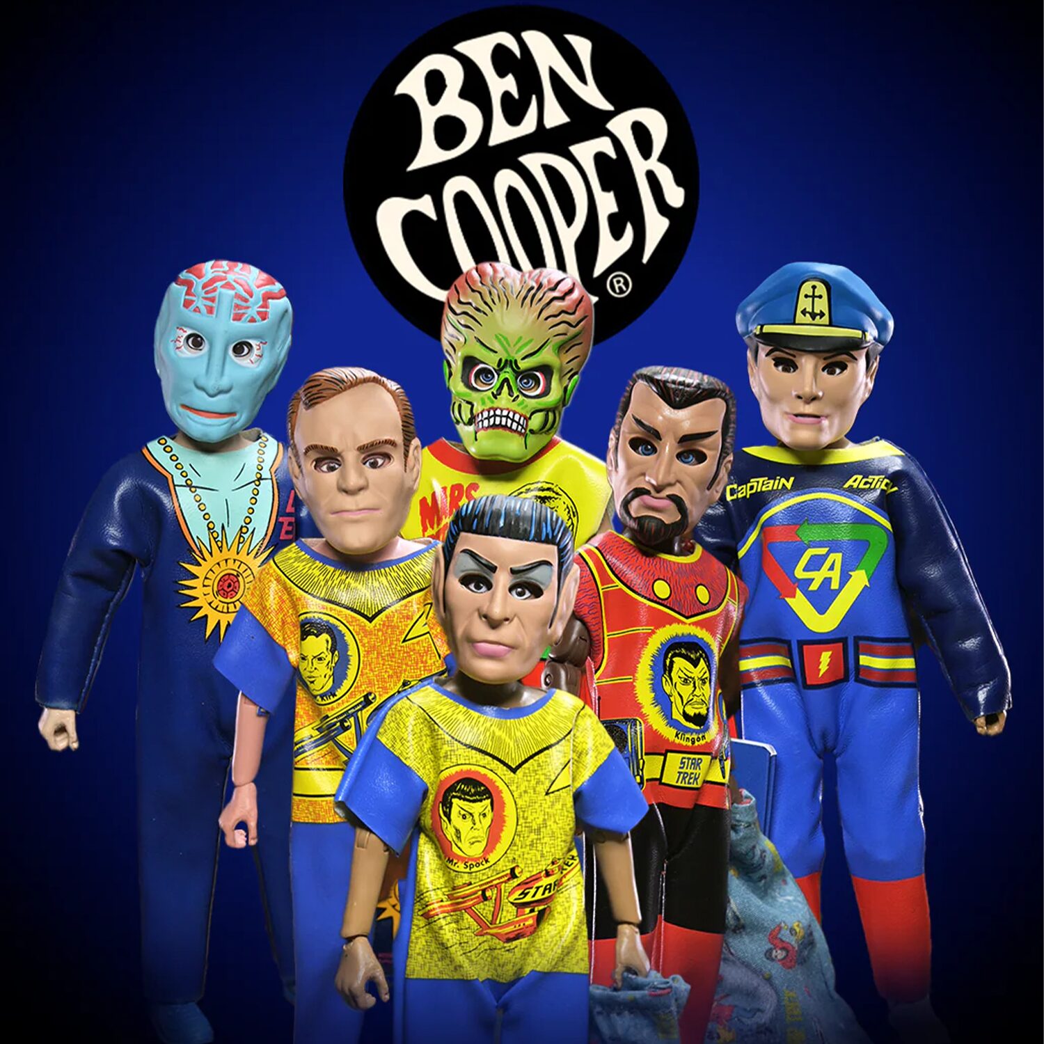 NECA Ben Cooper Costume Collection (Series 14) – 6″ Clothed Action Figure Set