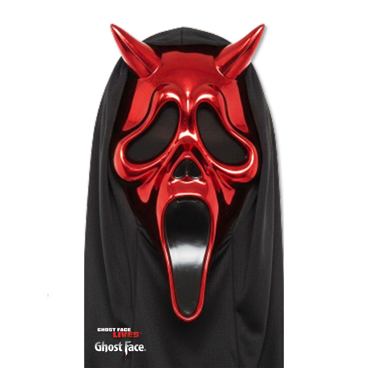 Ghostface Chrome Devil Mask