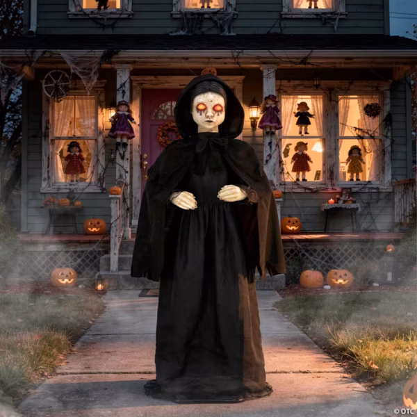 5ft Haunted Doll Halloween Animatronic