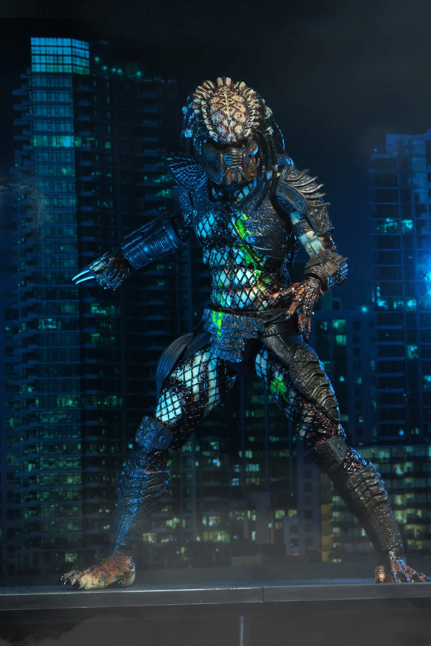NECA Predator 2 - Battle Damaged City Hunter Predator Ultimate 7″ Scale Action Figure