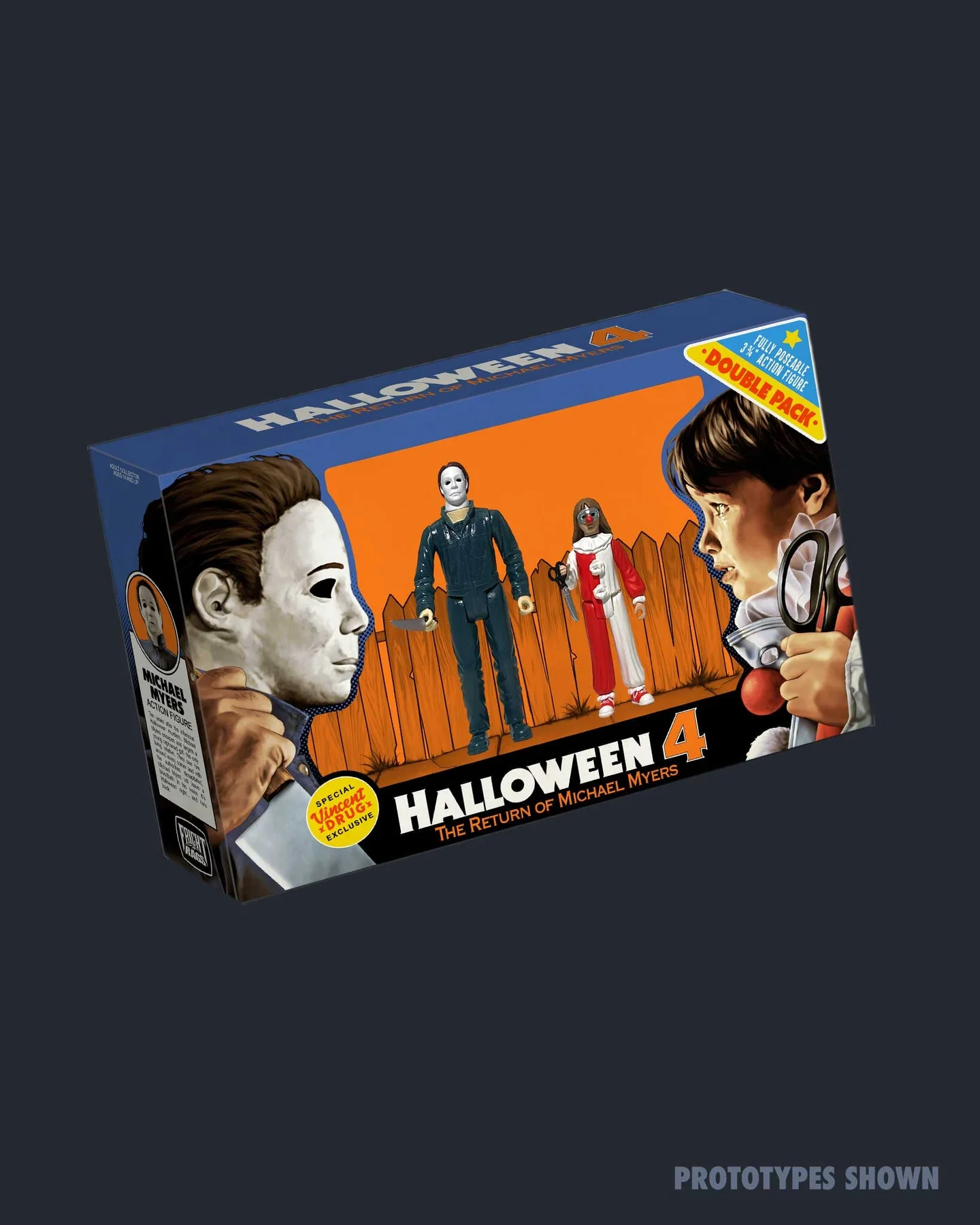 Fright Rags Halloween 4 - Michael Myers & Jamie Lloyd Action Figure 2 Pack