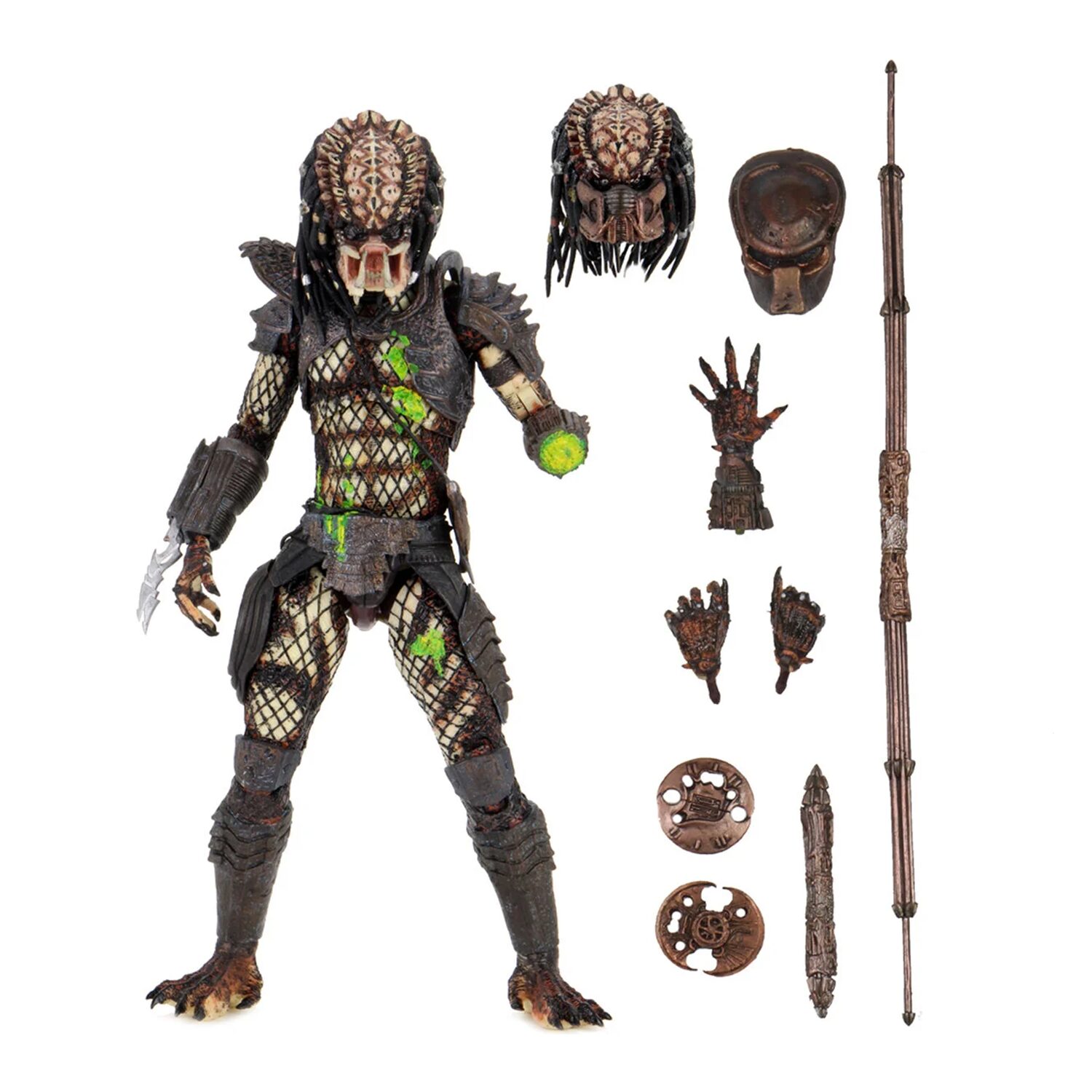 NECA Predator 2 - Battle Damaged City Hunter Predator Ultimate 7″ Scale Action Figure