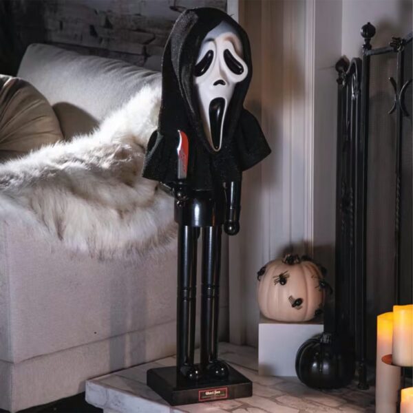 3FT Ghost Face Nutcracker Decoration