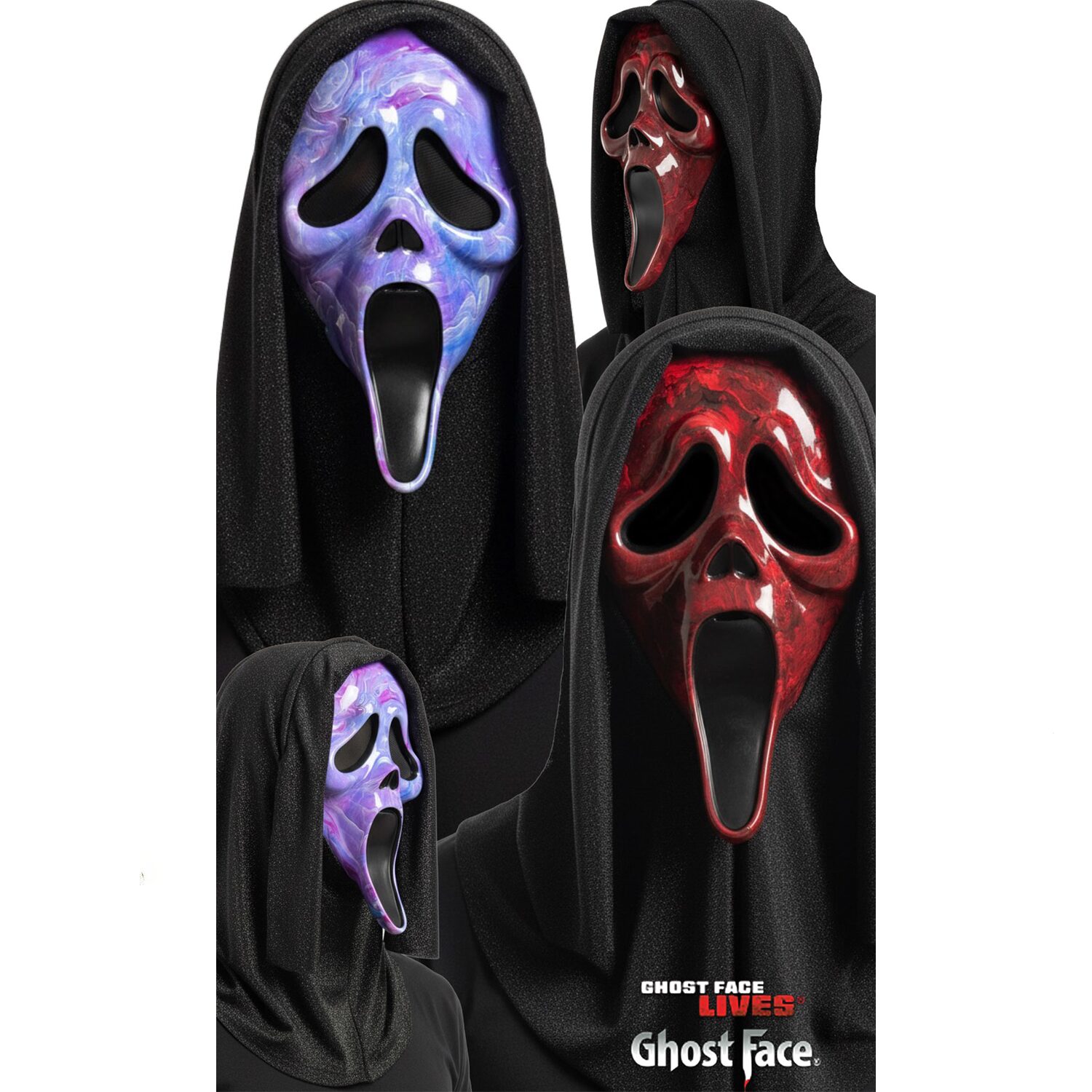 GhostFace Marble Mask