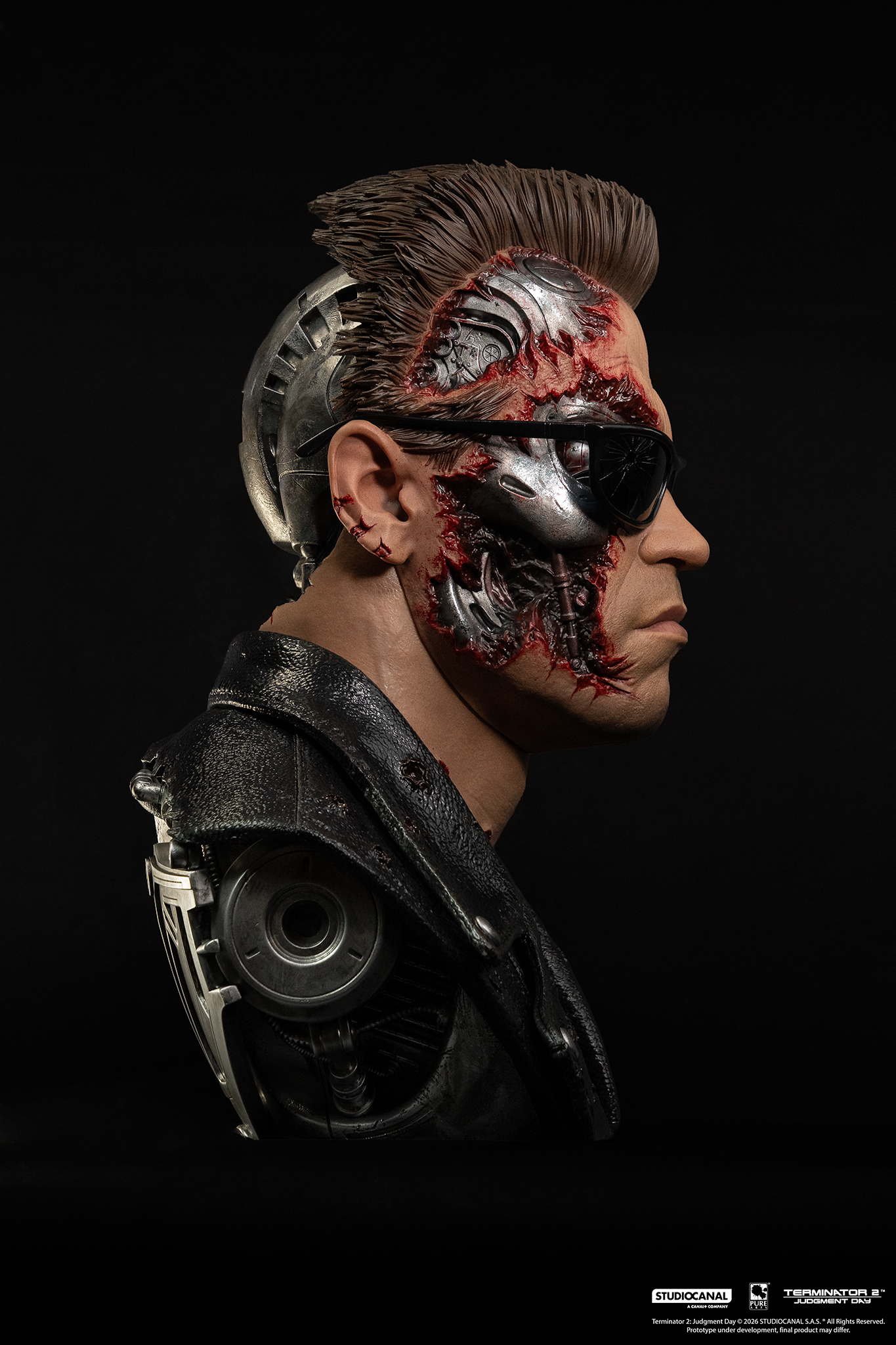 PureArts - Terminator 2 T-800 Battle Damaged Art Mask