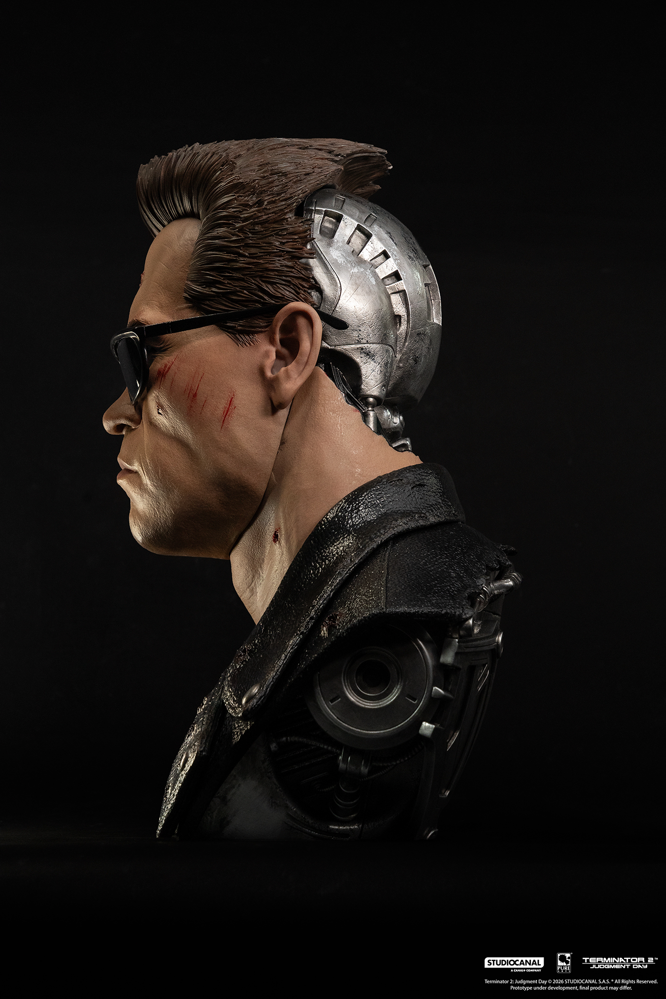 PureArts - Terminator 2 T-800 Battle Damaged Art Mask