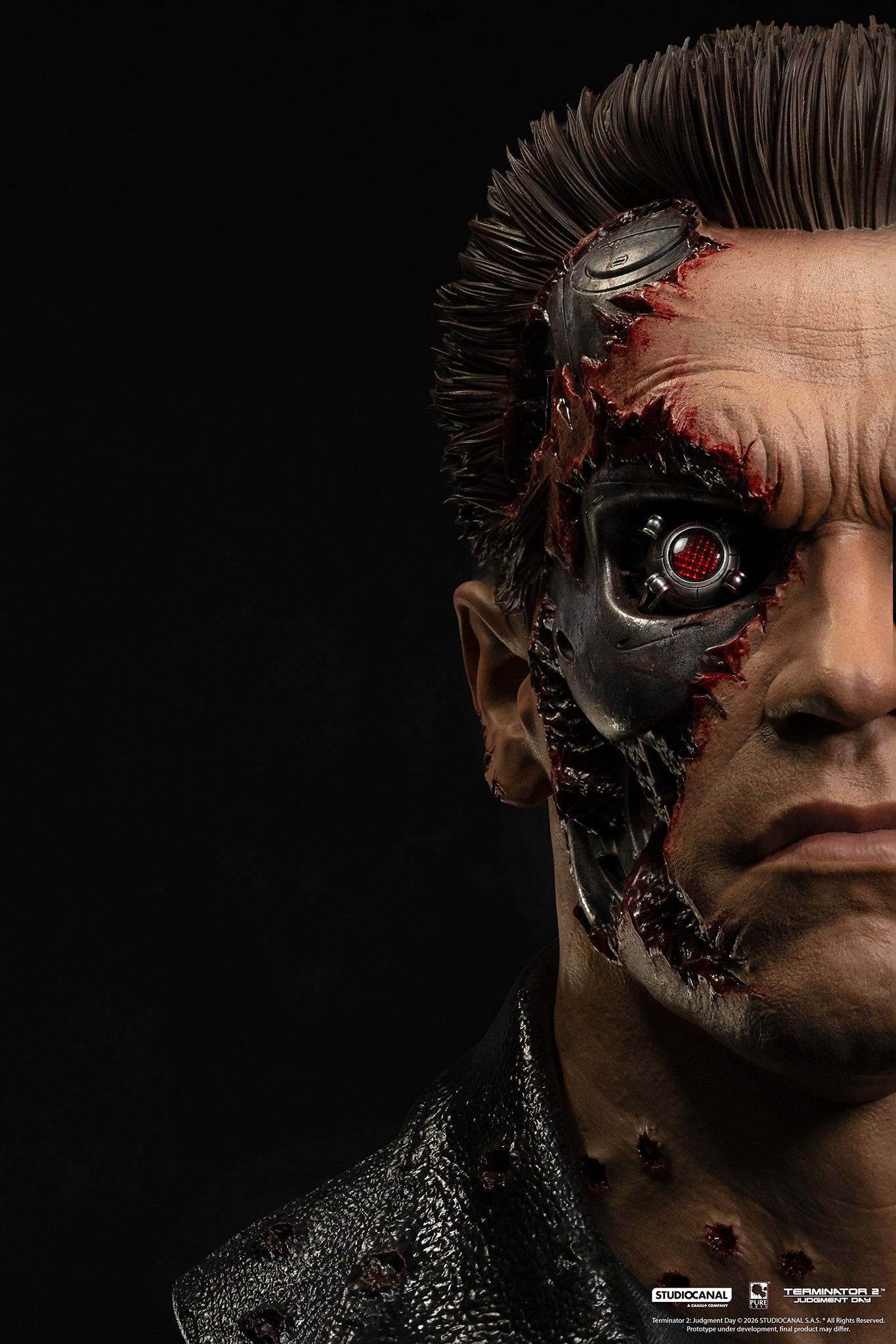 PureArts - Terminator 2 T-800 Battle Damaged Art Mask