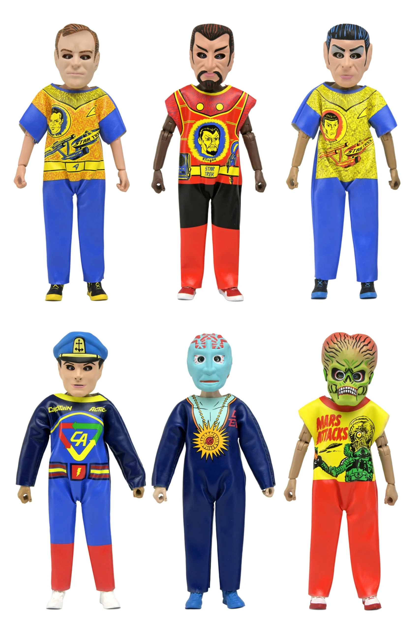NECA Ben Cooper Costume Collection (Series 14) – 6″ Clothed Action Figure Set