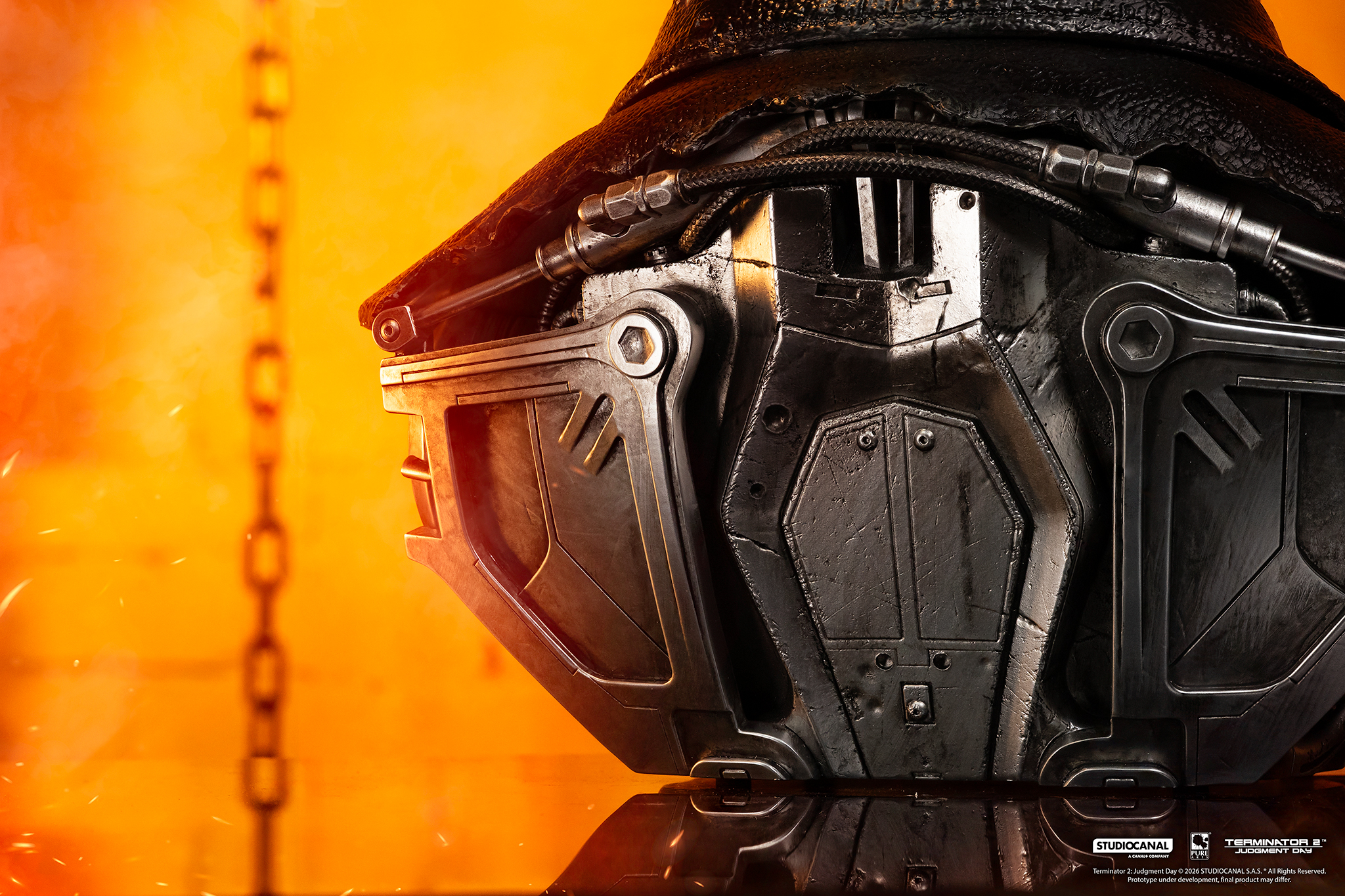 PureArts - Terminator 2 T-800 Battle Damaged Art Mask