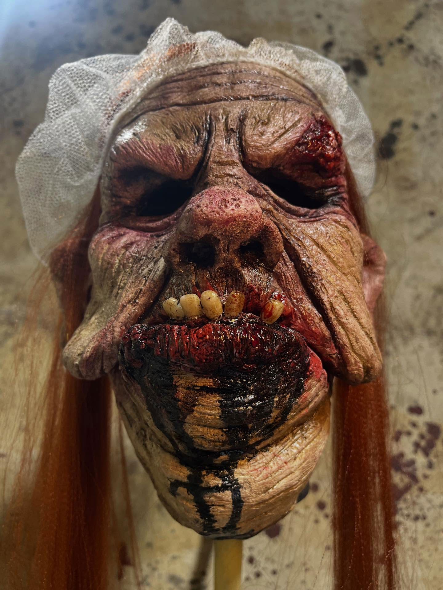 Lunchtime Lady Mask