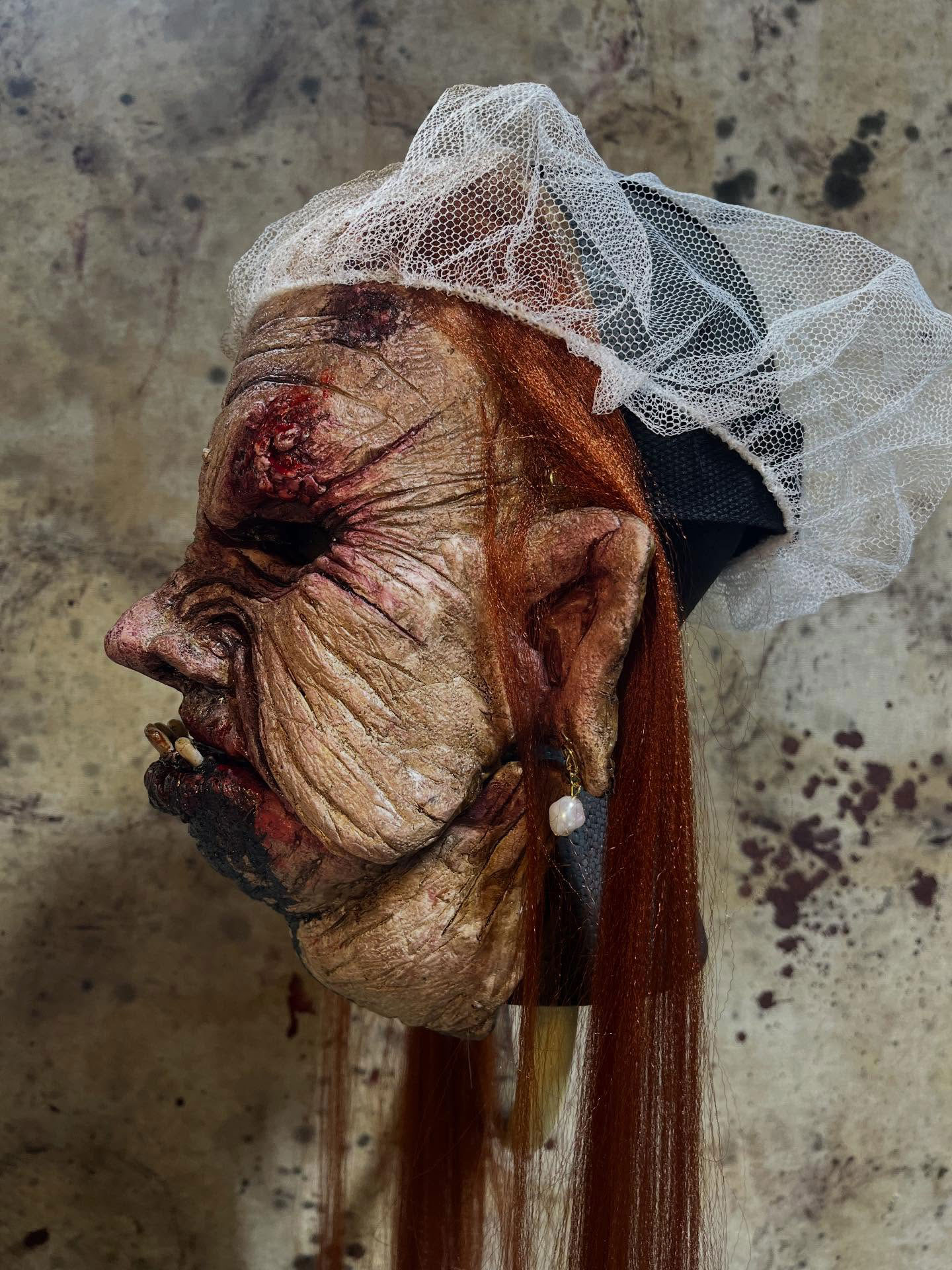 Lunchtime Lady Mask