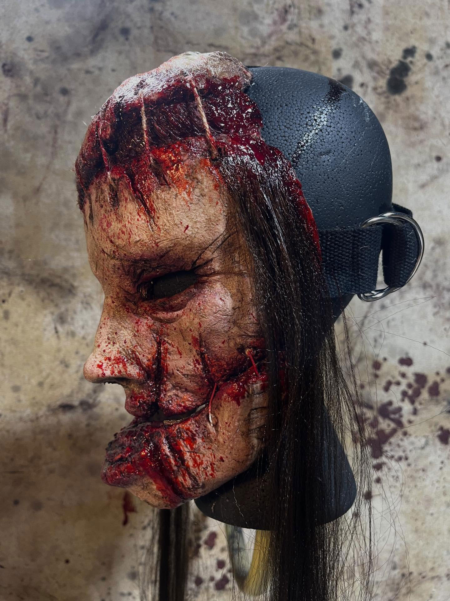 Toupet-Maske