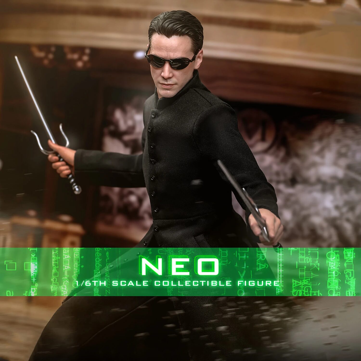 Hot Toys The Matrix Reloaded - Neo 1/6 Scale Action Figure