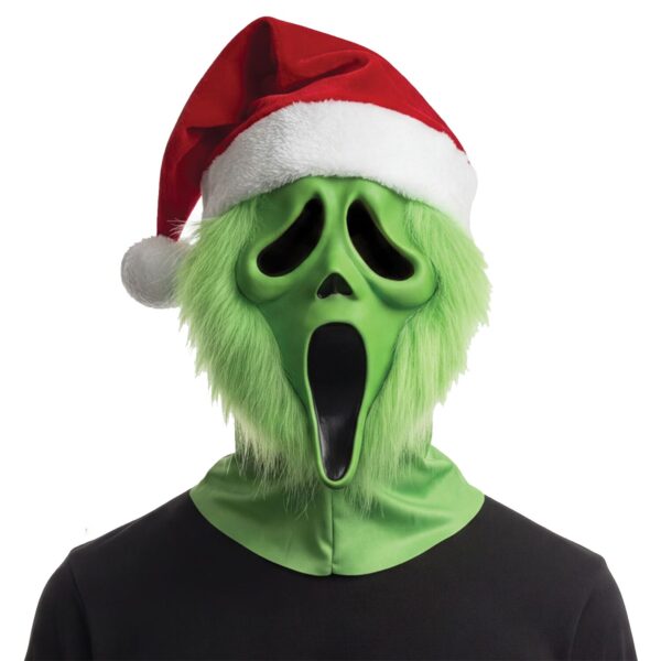 Ghost Face Grumpy Santa Mask
