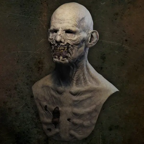 Die Zombie-Silikonmaske – Roamer Flesh