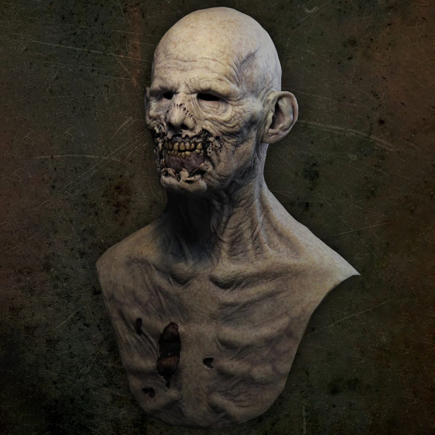 The Zombie Silicone Mask - Roamer Flesh