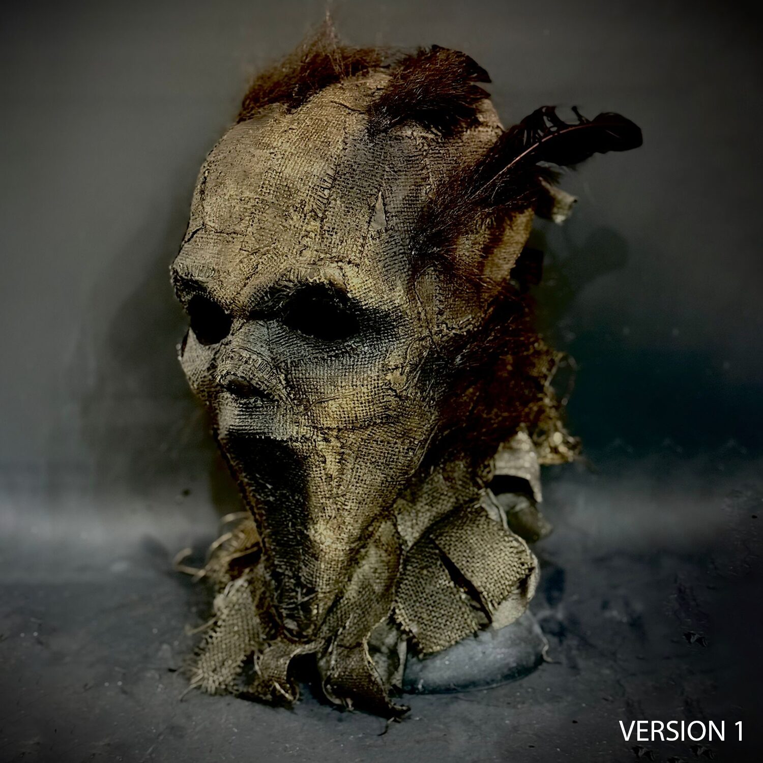 Crow King Scarecrow Mask