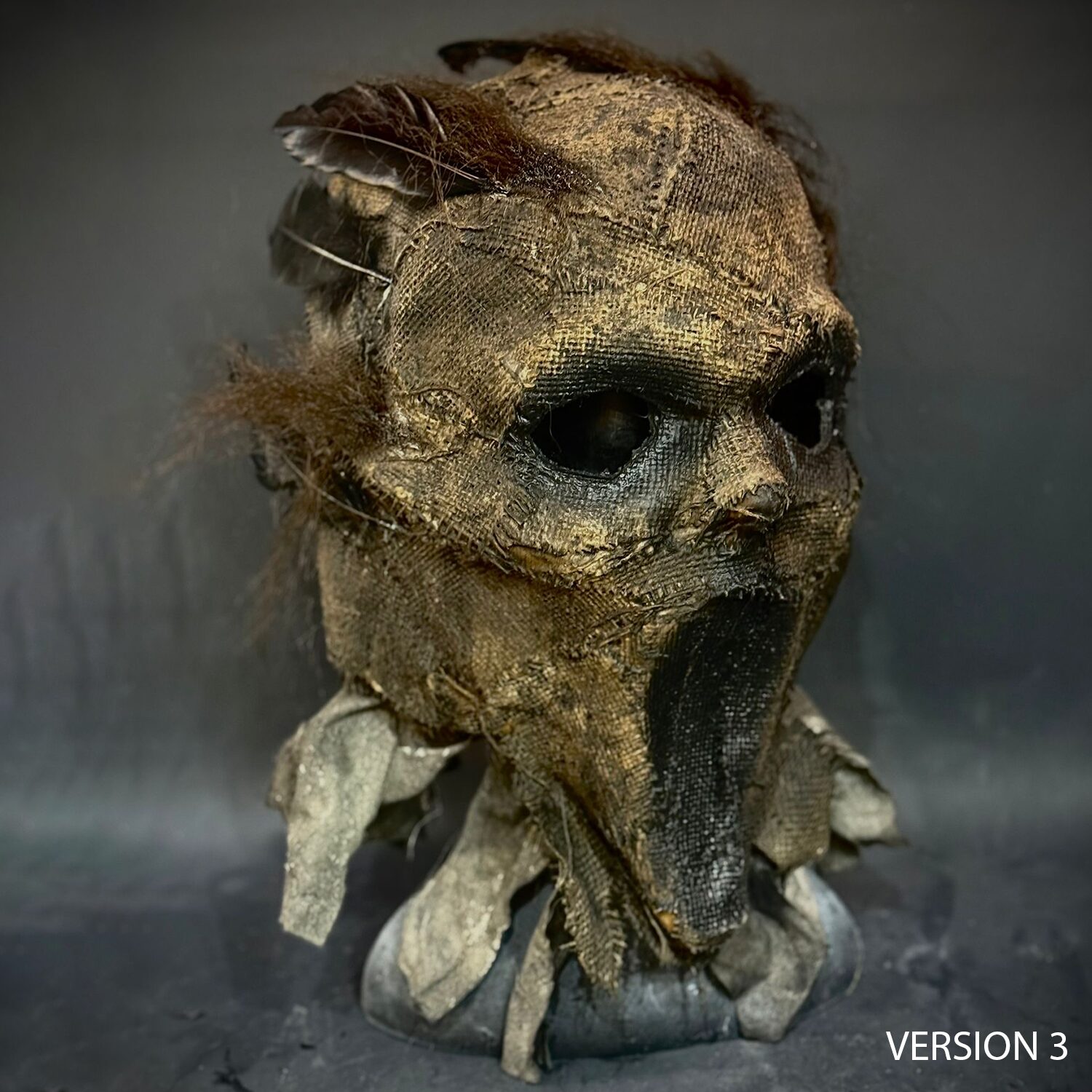 Crow King Scarecrow Mask