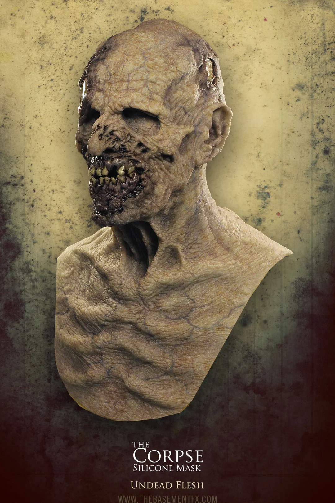 Masque en silicone Le Cadavre - Chair de mort-vivant