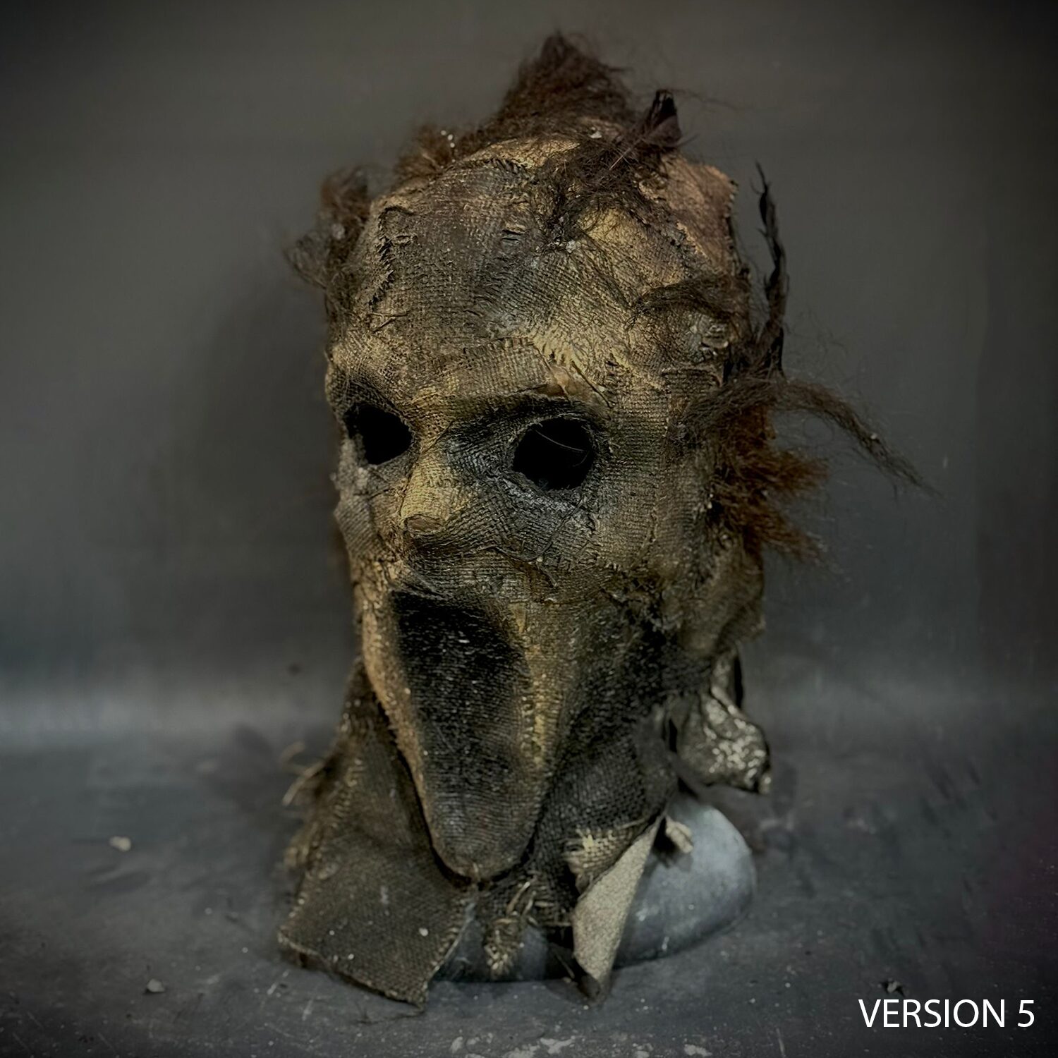 Crow King Scarecrow Mask