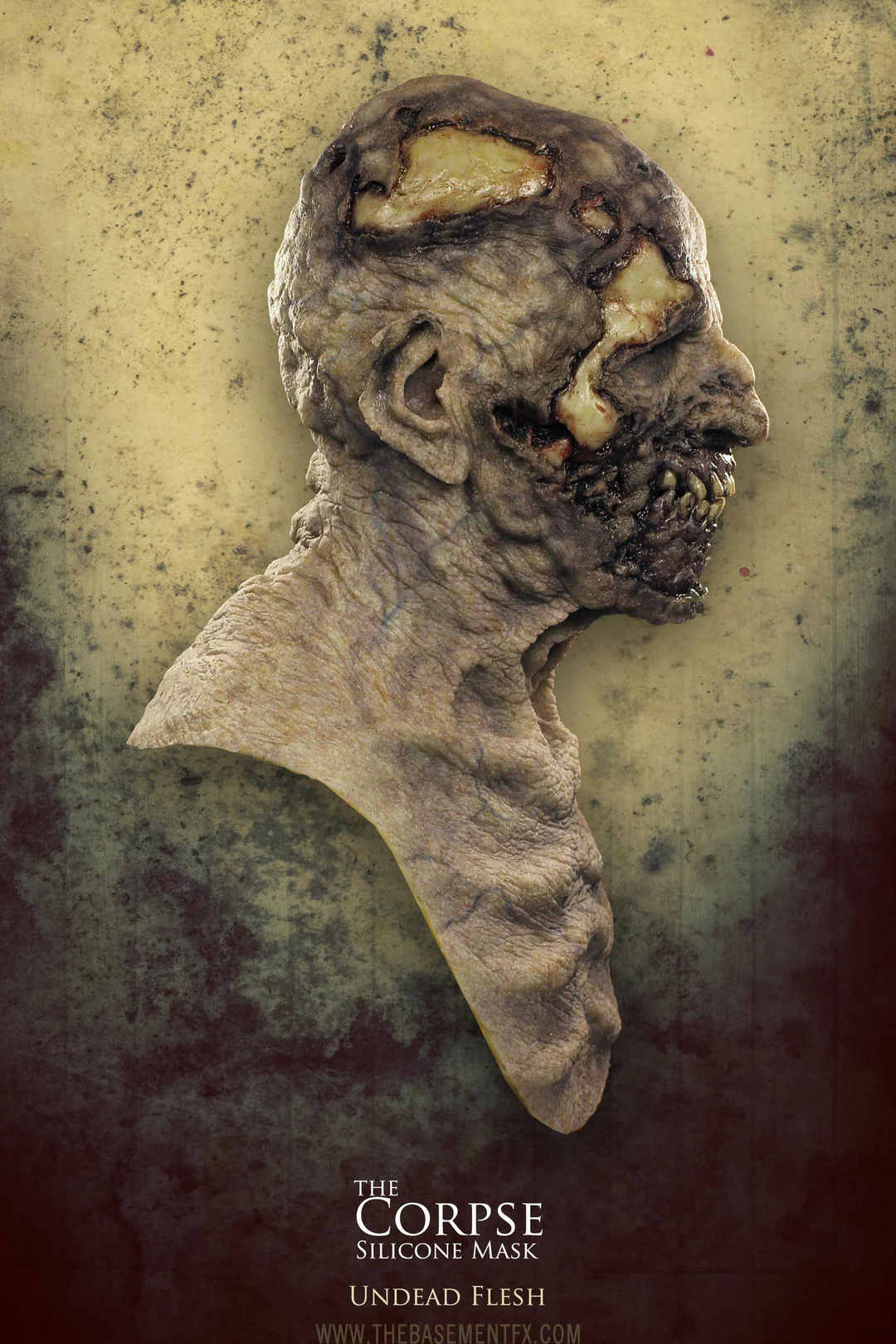 Masque en silicone Le Cadavre - Chair de mort-vivant