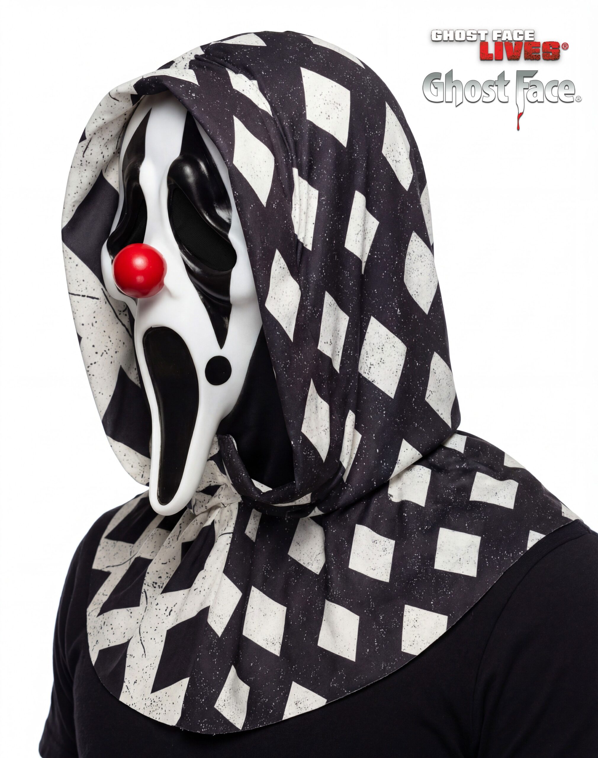 Ghost Face Clown Mask