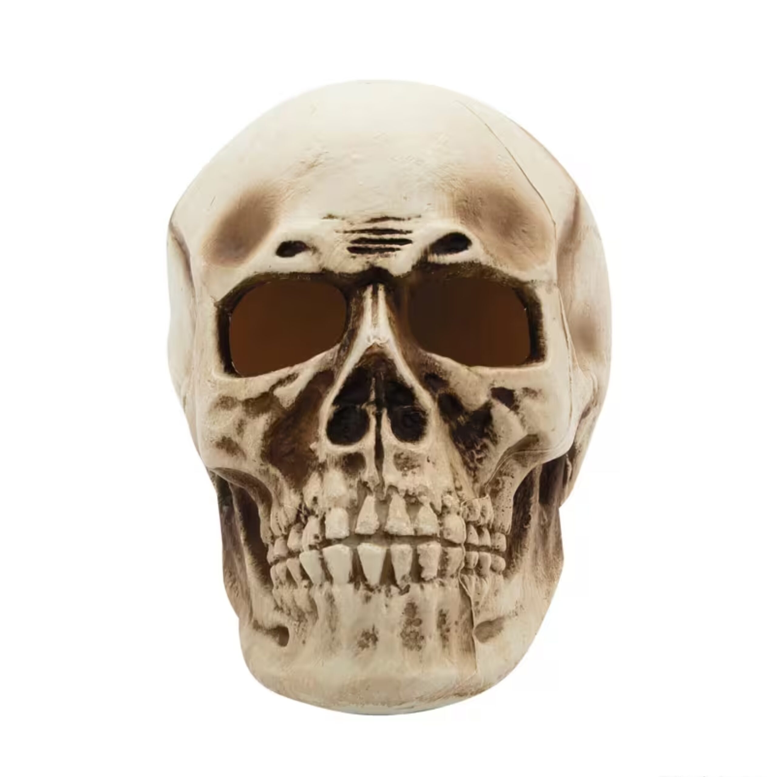Giant Light-Up Skull Halloween Decoration