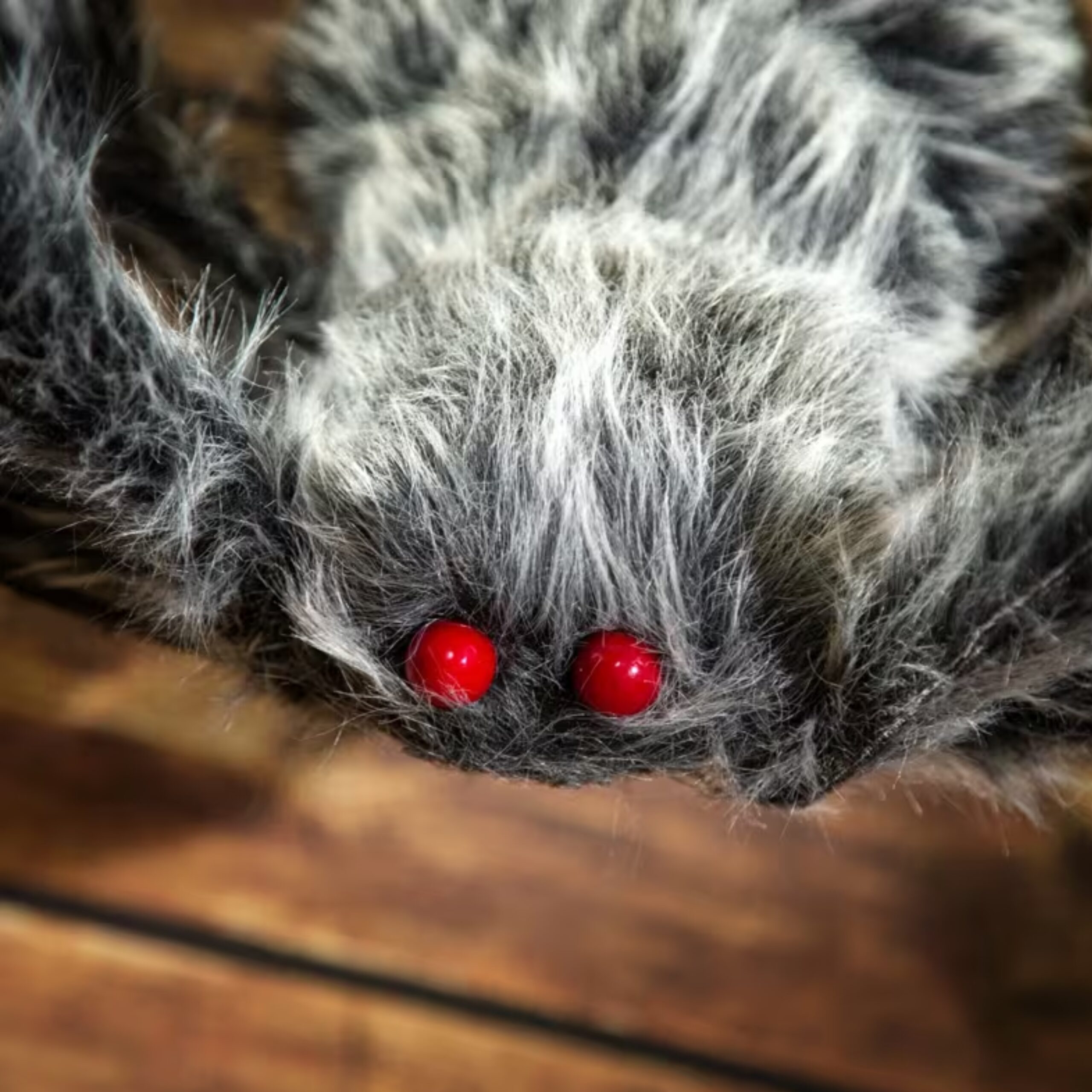 12ft Giant Poseable Furry Black Spider Halloween Decoration