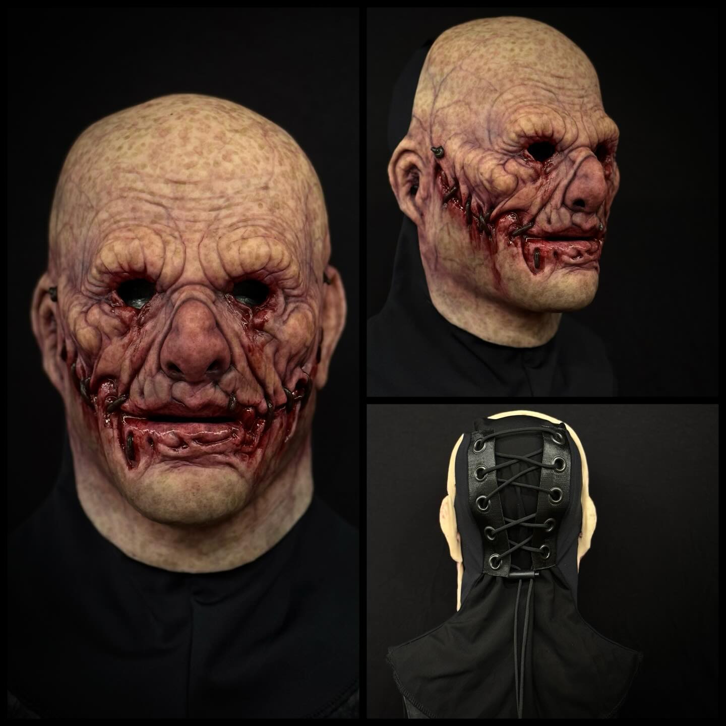Husk Silicone Half Mask - Flesh