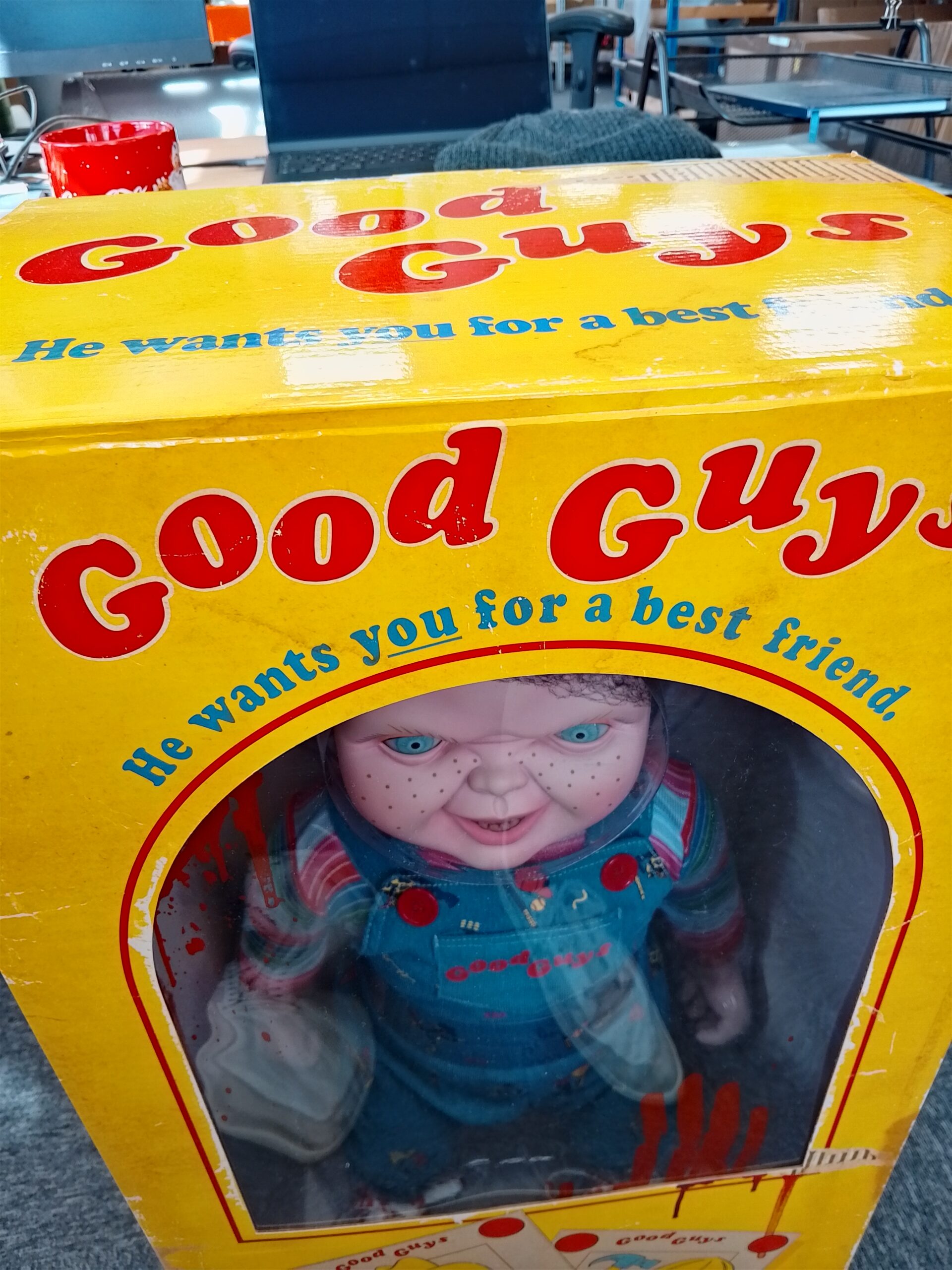 Child's Play Ultimate Chucky One to One Scale Replica Doll (KILLER BARGAIN)