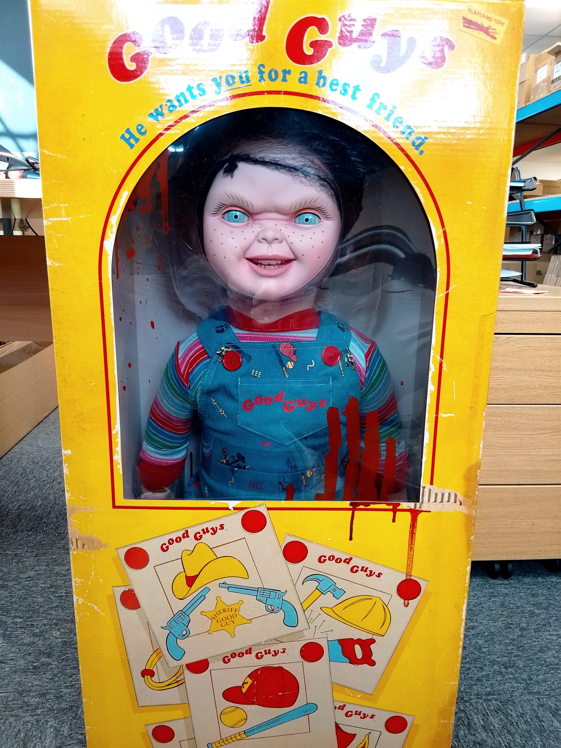 Child's Play Ultimate Chucky One to One Scale Replica Doll (KILLER BARGAIN)