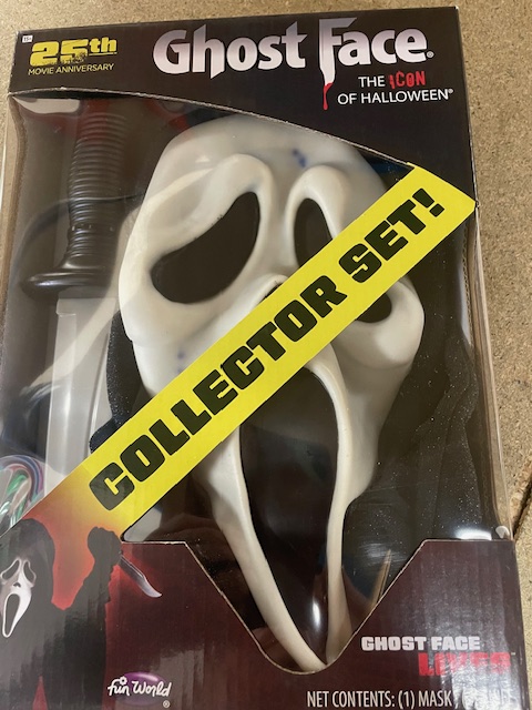 Scream Ghost Face 25th Anniversary Box Set (IMPERFECT)