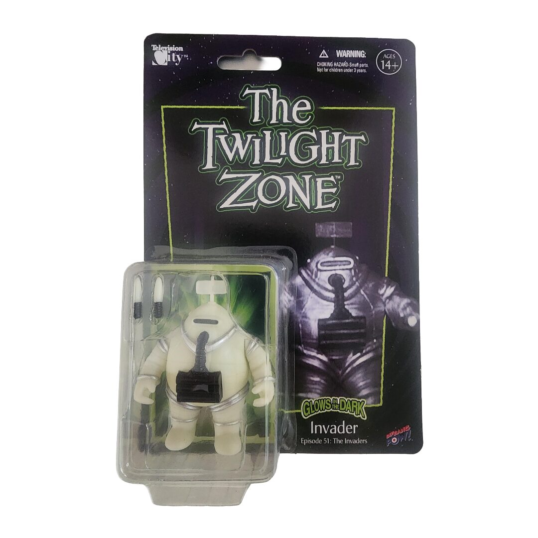 The Twilight Zone - Invader 3 3/4-Inch Action Figure (Glow-in-the-Dark)